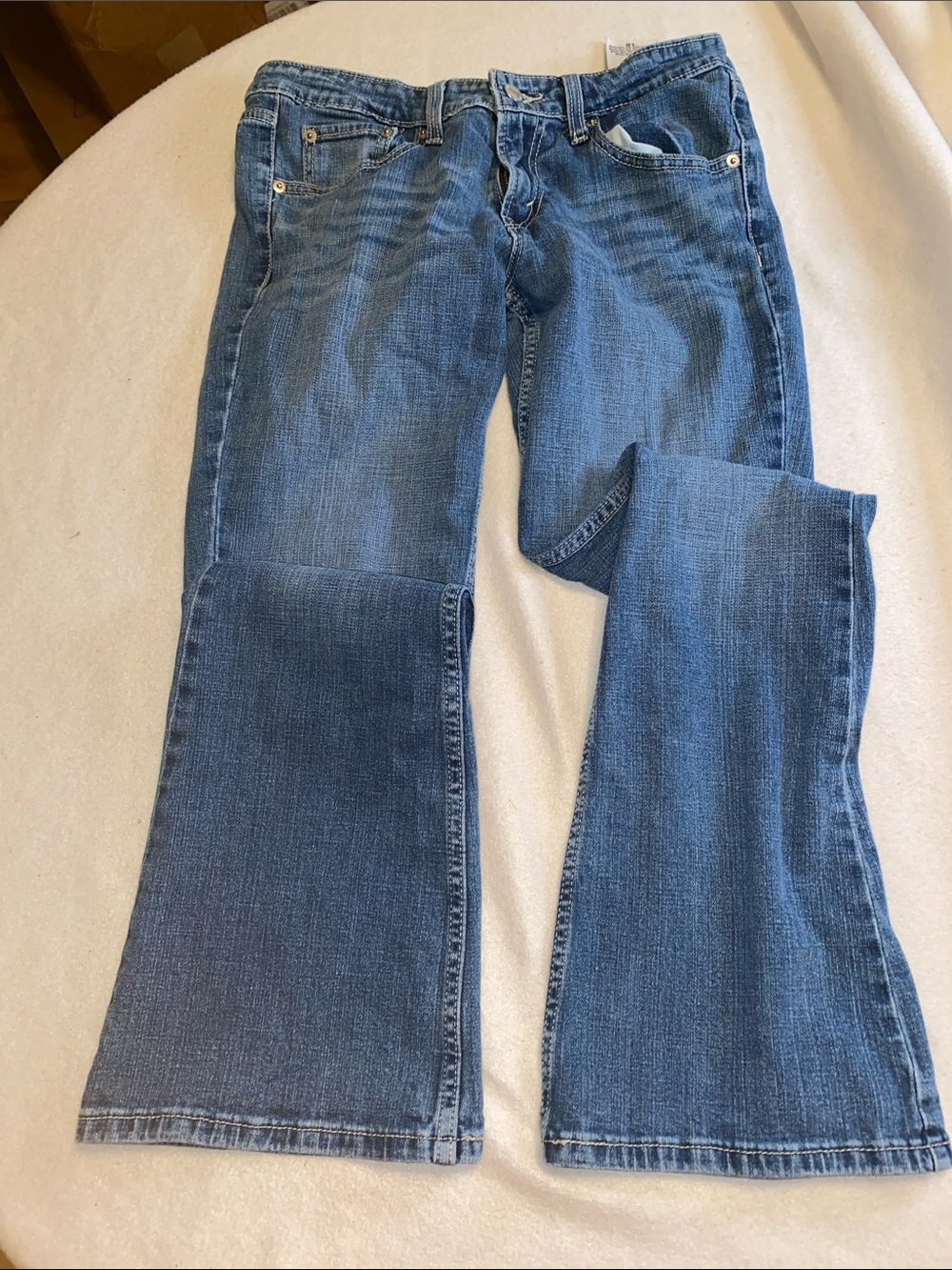 Levi's Blue Flare Jeans - Women's Wide Leg